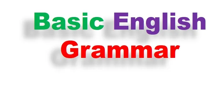 Basic English Grammar
