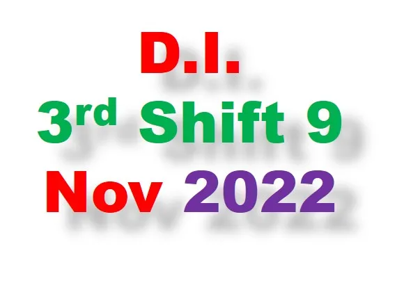 DI 9th 3rd