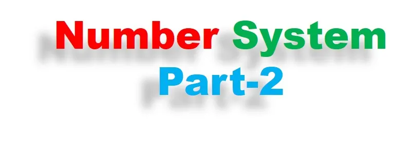 Number System