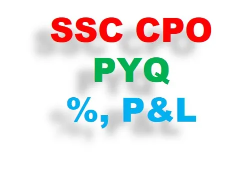 ssc cpo previous year question