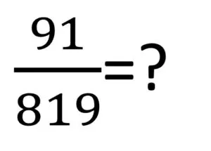91 By 819
